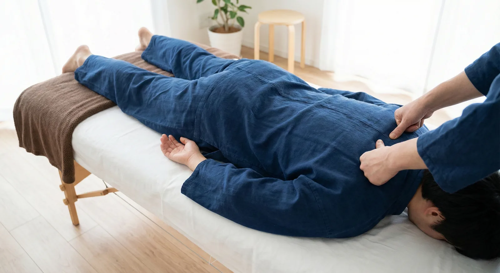 Séance de Yin Shiatsu sur table